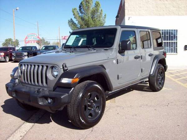 2018 Jeep Wrangler unlimited 4x4 - - by dealer for sale in El Paso, TX