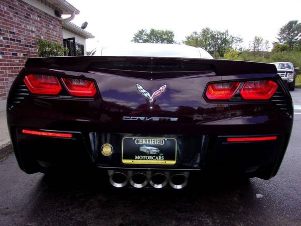 2017 Chevy Corvette Stingray, 11k Miles, Auto, Black Rose/Black, Mint! for sale in Franklin, VT – photo 4