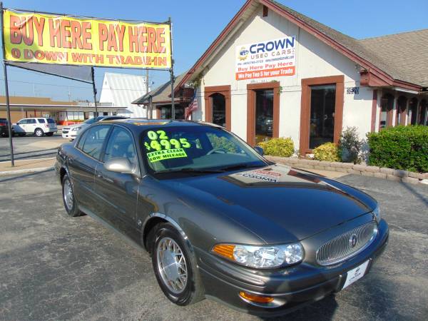 🔥🔥🔥2002 BUICK LESABRE-LOW MILES - cars & trucks - by dealer -... for sale in Oklahoma City, OK