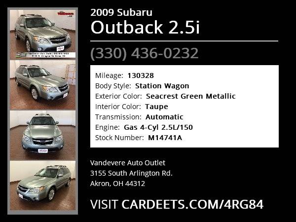 2009 Subaru Outback 2.5i, Seacrest Green Metallic for sale in Akron, OH – photo 22