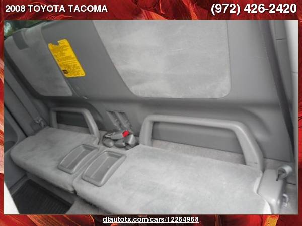 2008 TOYOTA TACOMA PRERUNNER ACCESS CAB for sale in Sanger, TX – photo 22