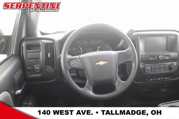 2016 Chevy Chevrolet Silverado 1500 WT pickup Black - cars & trucks... for sale in Tallmadge, OH – photo 10