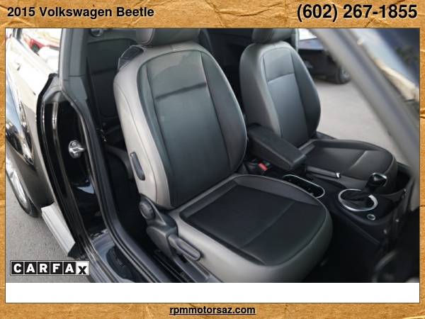 2015 Volkswagen Beetle - cars & trucks - by dealer - vehicle... for sale in Phoenix, AZ – photo 12