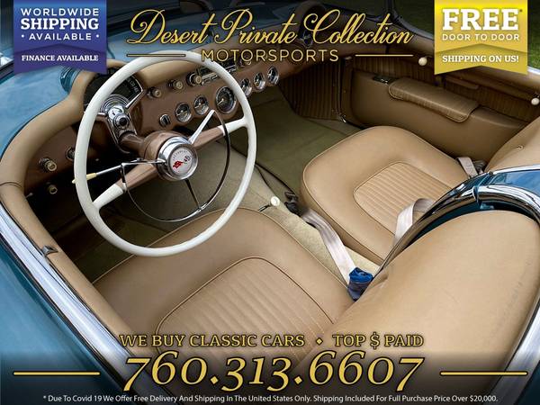 1954 Chevrolet CORVETTE c1 Restored Convertible which won t last for sale in Other, NC – photo 10
