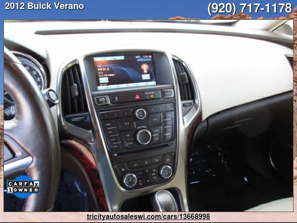 2012 BUICK VERANO LEATHER GROUP 4DR SEDAN Family owned since 1971 -... for sale in MENASHA, WI – photo 14