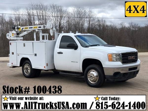 1/2 - 1 Ton Service Utility Trucks & Ford Chevy Dodge GMC WORK TRUCK for sale in Fayetteville, AR – photo 14