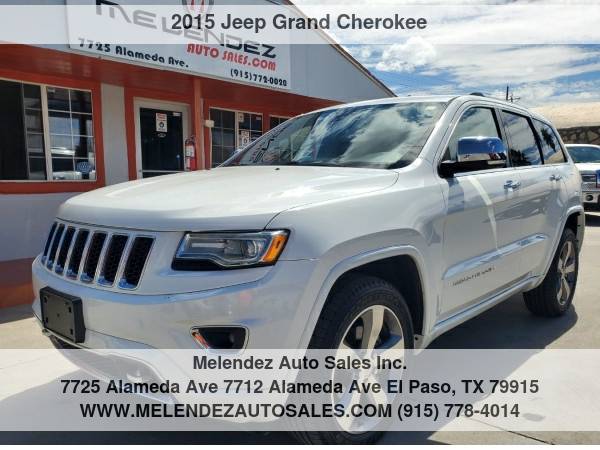 2015 Jeep Grand Cherokee RWD 4dr Overland - - by for sale in El Paso, TX