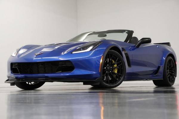 LEATHER! MANUAL! 2014 Chevy CORVETTE STINGRAY Z51 1LT Coupe Blue for sale in Clinton, AR – photo 21