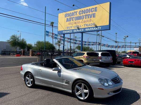 2005 Mercedes-Benz SL500, 73K MILES, CLEAN CARFAX CERTIFIED - cars & for sale in Phoenix, AZ