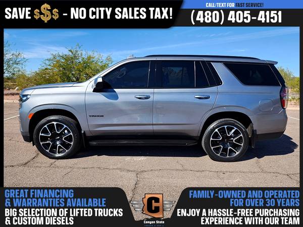 2021 Chevrolet Tahoe RST - SAVE NO CITY SALES TAX! - cars & for sale in Tempe, AZ – photo 3