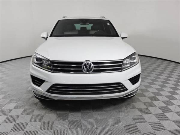 2017 VW Volkswagen Touareg Wolfsburg Edition suv White for sale in Martinez, GA – photo 13