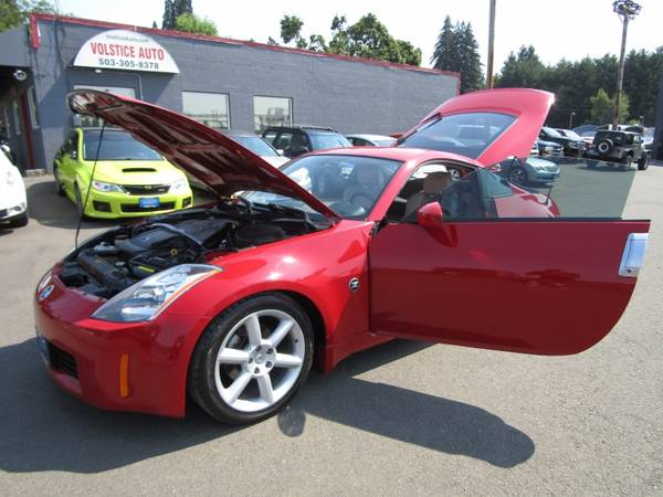 2004 Nissan 350Z 2dr Cpe Touring Manual RED 76K LOOKS NEW ! for sale in Milwaukie, OR – photo 20