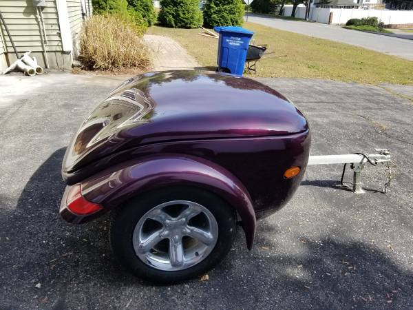 1999 PLYMOUTH PROWLER. 1 OWNER WITH TRAILER ONLY 14K MILES. for sale in leominster, MA – photo 2