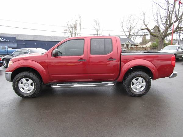 2007 Nissan Frontier 2WD Crew Cab SWB Auto BURGANDY 2 OWNER SO for sale in Milwaukie, OR – photo 10