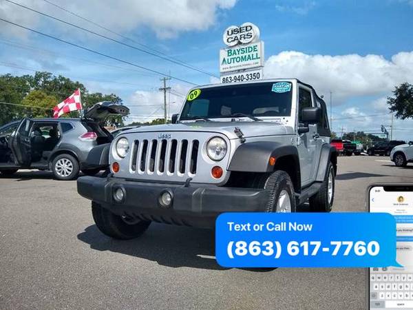 2009 Jeep Wrangler X 4x4 2dr SUV for sale in Lakeland, FL