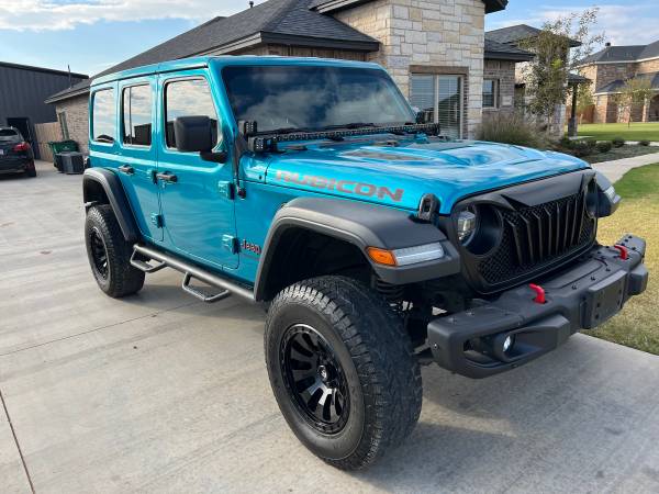 2020 Jeep Wrangler Rubicon 4x4 Leather NAV Steel Bumpers 1 Owner for sale in Lubbock, NM