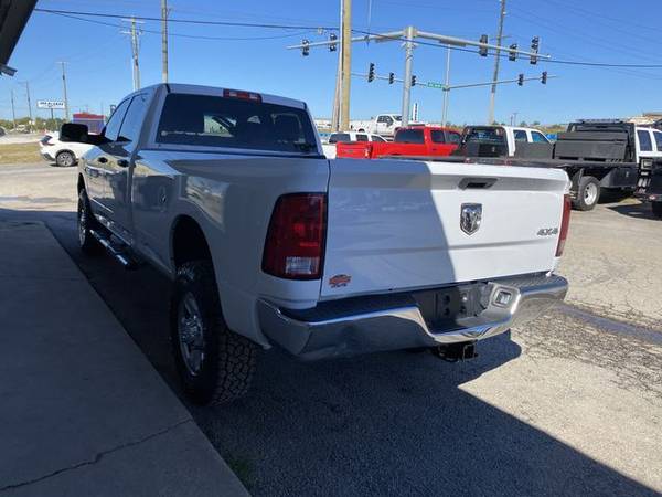 2018 RAM 2500 HD 4WD CC LWB pickup White - - by dealer for sale in Bethel Heights, AR – photo 5