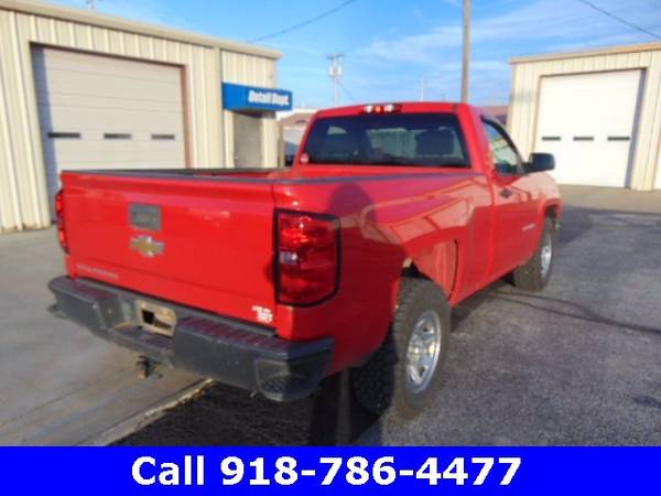 2014 Chevy Chevrolet Silverado 1500 Work Truck pickup Red - cars & for sale in Grove, AR – photo 3
