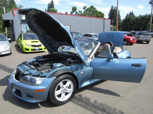 2001 BMW Z3 Z3 2dr Roadster 2 5i BLUE 2 OWNER 129K CLEAN ! - cars for sale in Milwaukie, OR – photo 19