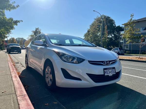 2016 Hyundai Elantra L White Sedan Manual for sale in Other, Other