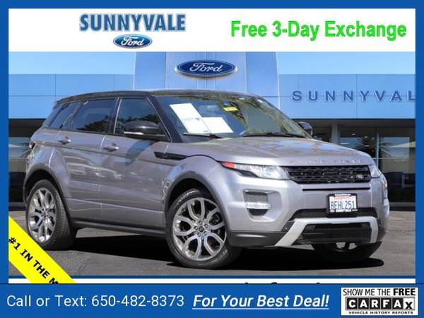 2013 Land Rover Range Rover Evoque Dynamic Monthly payment of for sale in Sunnyvale, CA