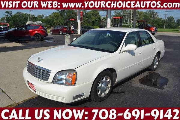 2001 *CADILLAC* *DEVILLE* 97K LEATHER CD KEYLESS GOOD TIRES 258043 for sale in CRESTWOOD, IL