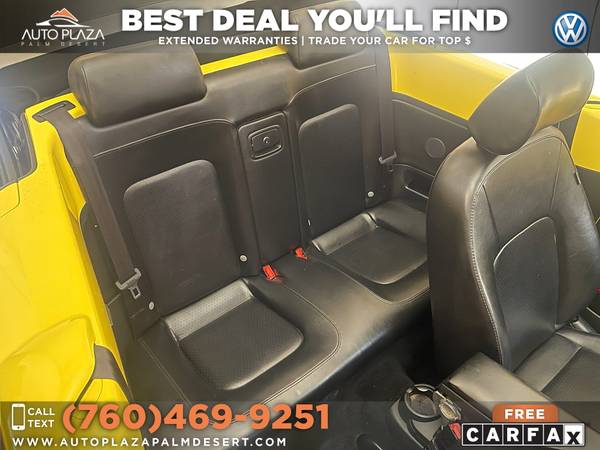 2007 Volkswagen New Beetle Convertible 192/mo Low Miles with for sale in Palm Desert , CA – photo 13