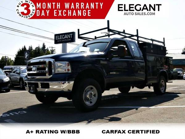 2006 Ford Super Duty F-250 MANUAL DIESEL UTILITY BED 4X4 LOCAL TRUCK P for sale in Beaverton, OR – photo 4