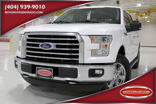 2016 *Ford* *F-150* *4WD SuperCrew 145 XLT* White - cars & trucks -... for sale in Jonesboro, GA