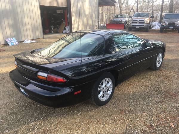 2001 Chevrolet Camaro, Black, Glass T-Tops, One Owner, Low Miles for sale in River Falls, MN