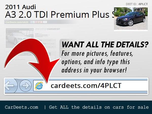 2011 Audi A3 2.0 TDI Premium Plus S Line, Gray for sale in Dayton, VA – photo 24
