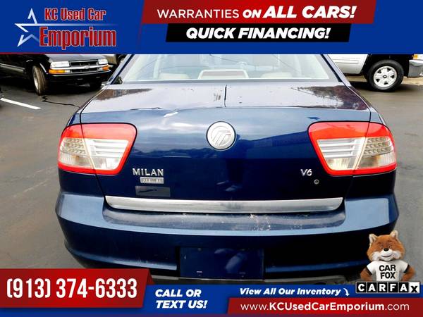 2007 Mercury Milan - PRICED TO SELL - 3 DAY SALE!!! - cars & trucks... for sale in Merriam, MO – photo 7