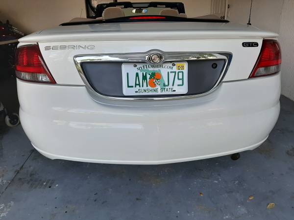 2004 sebring convertible GTC 50k miles. must see to appreciate $4750 for sale in Naples, FL – photo 4