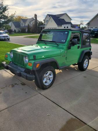 Very clean 2005 Jeep Wrangler TJ - cars & trucks - by owner -... for sale in Sandusky, OH – photo 2