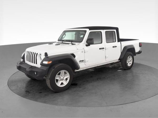 2020 Jeep Gladiator Sport Pickup 4D 5 ft pickup White - FINANCE... for sale in Knoxville, TN – photo 3