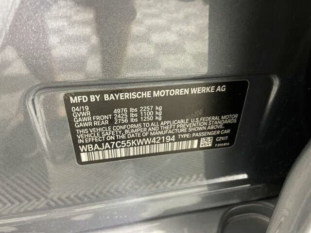2019 BMW 5 Series 530i xDrive Sedan AWD for sale in Greenville, SC – photo 13