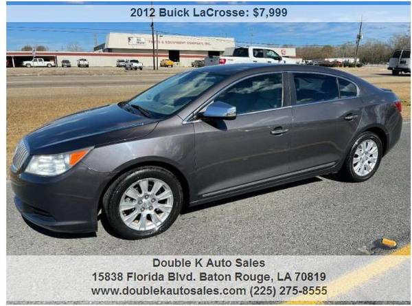 2012 Buick LaCrosse 4dr Sedan - - by dealer - vehicle for sale in Baton Rouge , LA