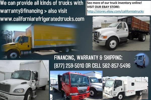 2016 International 26ft box truck cummins diesel like Freightliner AIR for sale in Los Angeles, CA – photo 11