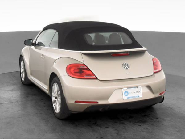 2013 VW Volkswagen Beetle TDI Convertible 2D Convertible Beige - -... for sale in South Bend, IN – photo 8