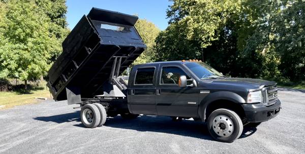 2007 Ford F550 XLT 4WD Dump Truck for sale in Easton, PA – photo 7