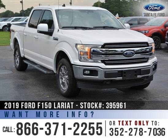 *** 2019 FORD F150 LARIAT 4WD *** SAVE Over $9,000 off MSRP! for sale in Alachua, GA