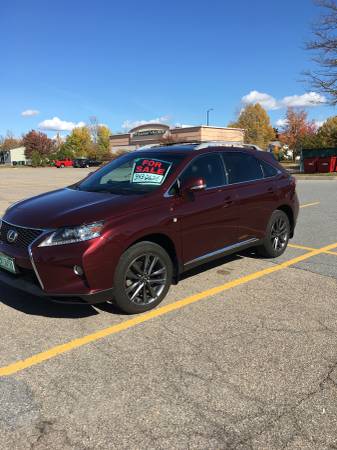 SWEET DEAL! 2013 Lexus RX 350 F Sport for sale in St. Albans, VT – photo 2