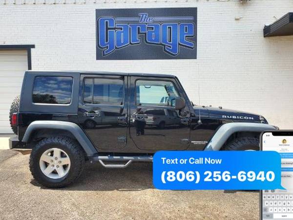 2010 Jeep Wrangler Unlimited Rubicon 4x4 4dr SUV -GUARANTEED CREDIT... for sale in Lubbock, TX – photo 2