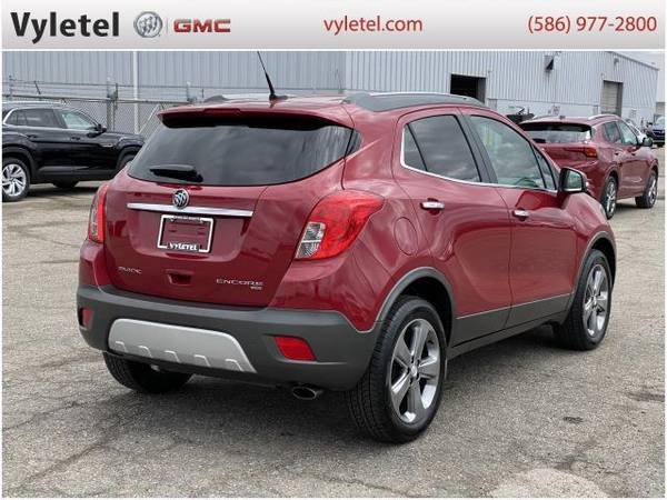 2014 Buick Encore SUV AWD 4dr Convenience - Buick Ruby Red - cars & for sale in Sterling Heights, MI – photo 3