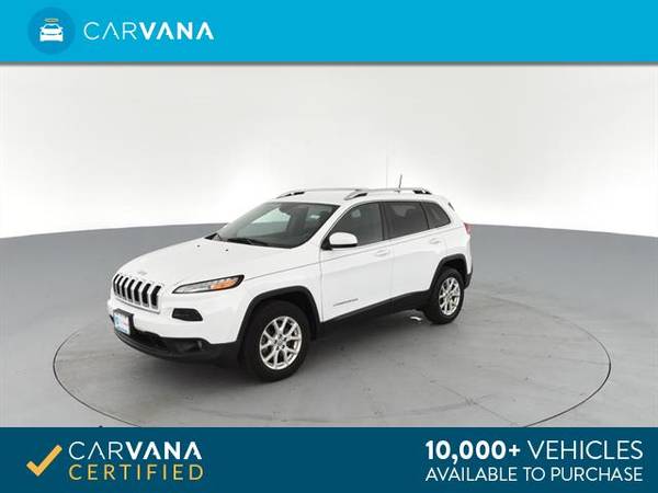 2016 Jeep Cherokee Latitude Sport Utility 4D suv WHITE - FINANCE for sale in Arlington, District Of Columbia – photo 6