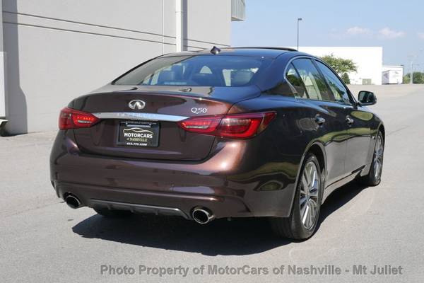 2018 *INFINITI* *Q50* *3.0t LUXE RWD* for sale in Nashville, TN – photo 9
