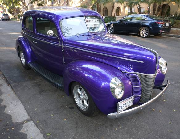 1940 Ford Deluxe Purple Beauty for sale in Manhattan Beach, CA – photo 2