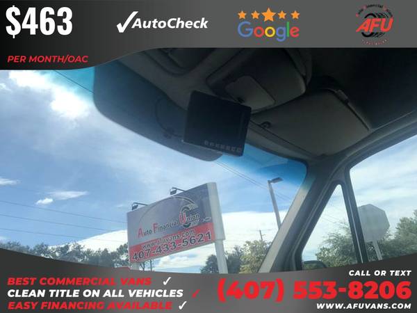 463/mo - 2012 Mercedes-Benz Sprinter 2500 Cargo Extended w170 w 170 for sale in Kissimmee, FL – photo 12