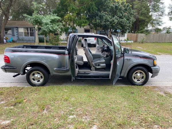 2003 Ford F150 triton 5.4 v8 ice cold AC runs great stepside￼ - cars... for sale in Pinellas Park, FL – photo 4
