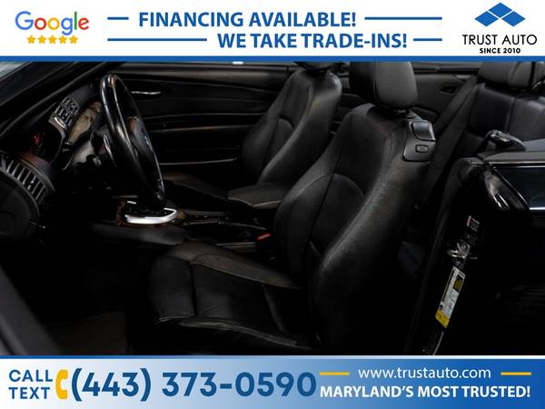 2011 BMW 1 Series 135i Soft-Top Convertible wPremium Pkg - cars & for sale in Sykesville, MD – photo 12